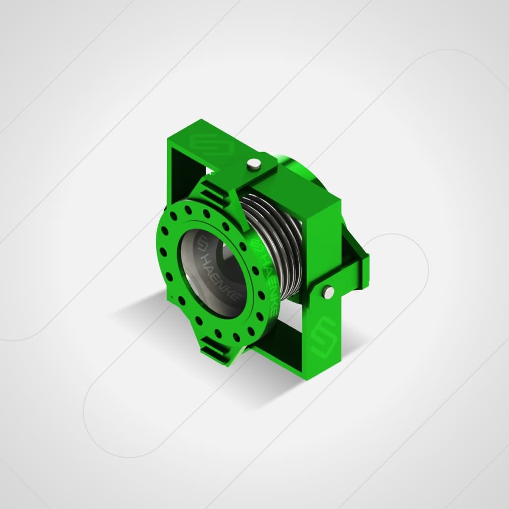 Articulación de expansión cardán con bridas