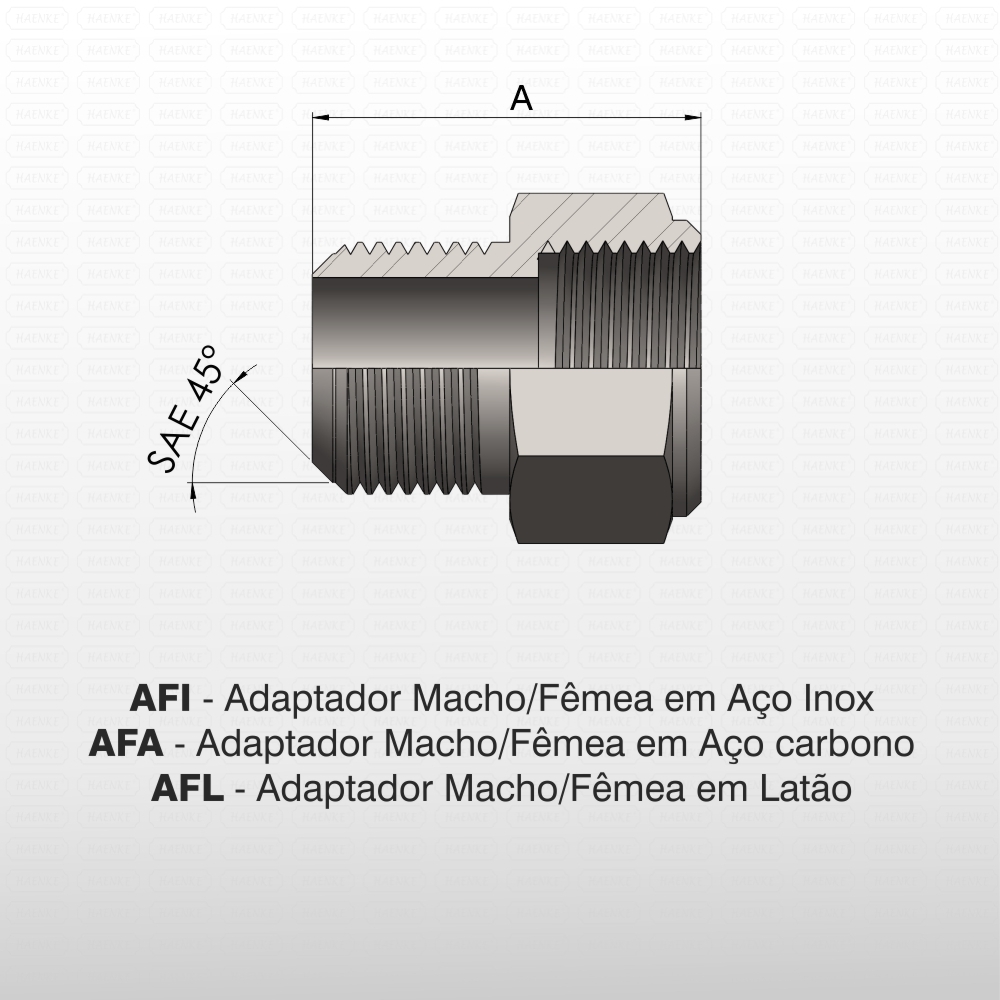 Adaptador macho / hembra