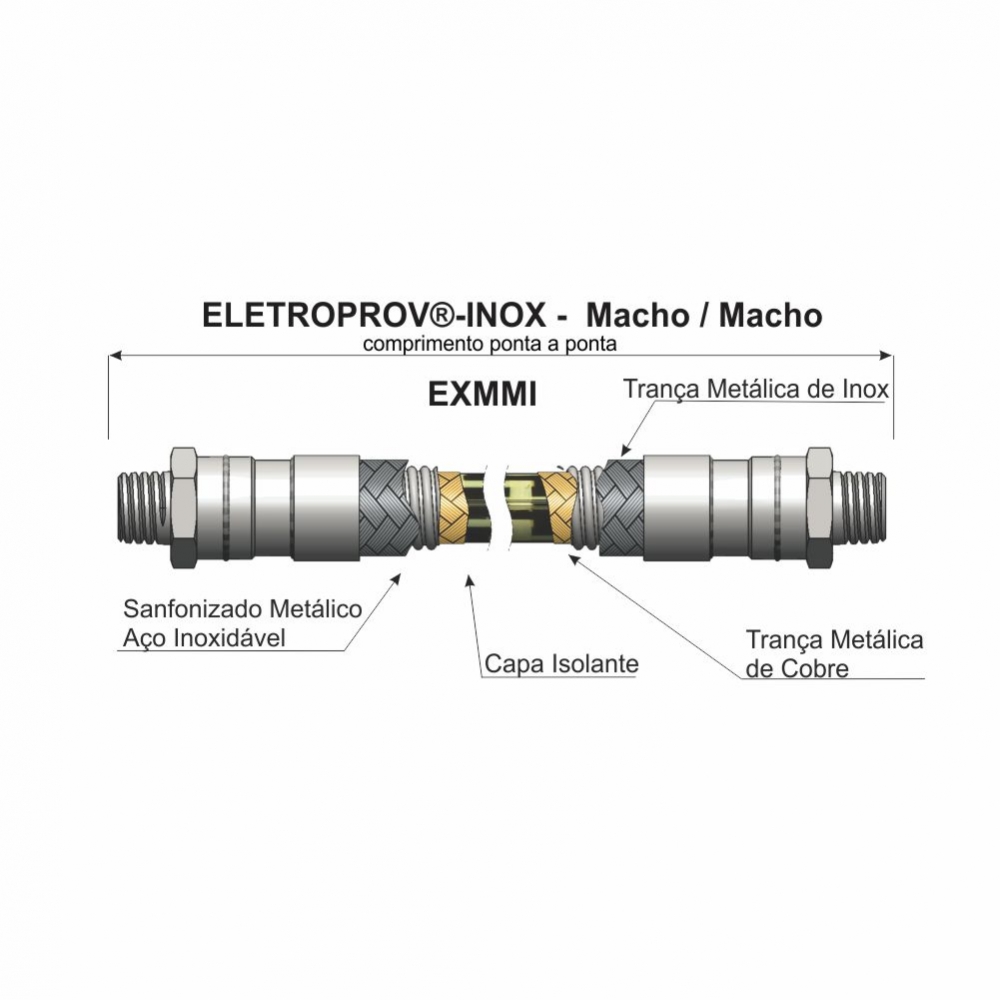 Eletroprov - Inox - Macho / Macho - EXMMI