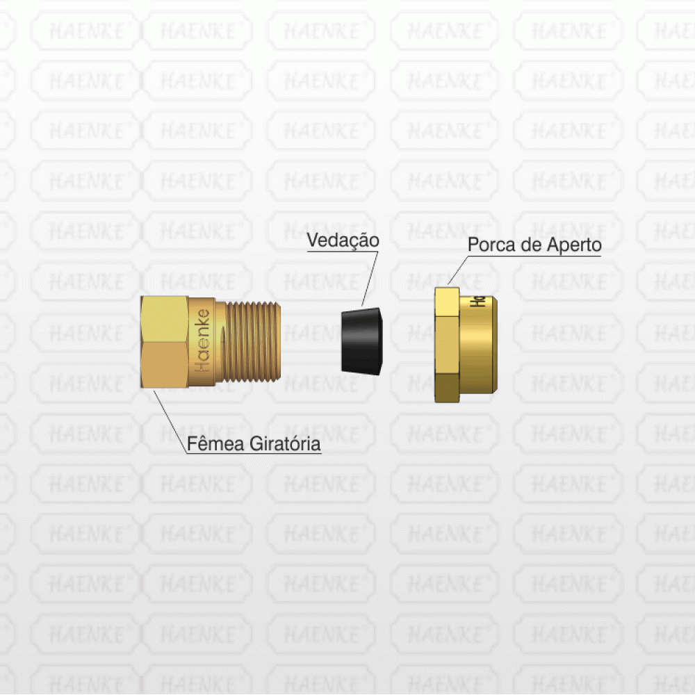 Adaptador para Estufa 1/2 "